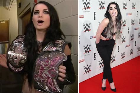 Apr 20, 2017 · WWE sex-tape-scandal star Paige has opened up about her suspension from the company and insisted: “I don’t do drugs.”. The 24-year-old, real name Saraya-Jade Bevis, was issued a 60-day ... 